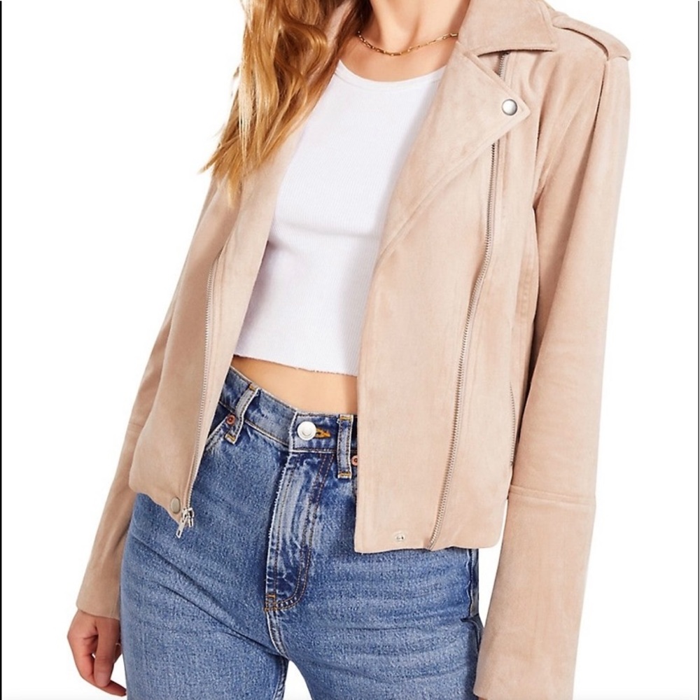 Moro Faux Soft Leather Jacket